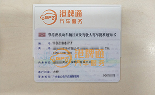 港珠澳大桥粤Z车牌办理案例：创*贸易有限公司
